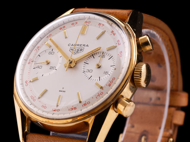 Heuer Carrera Vergoldet 3647 T 1967