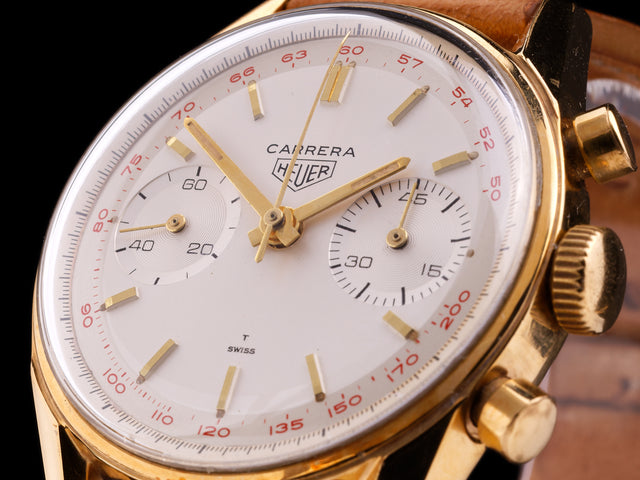 Heuer Carrera Vergoldet 3647 T 1967