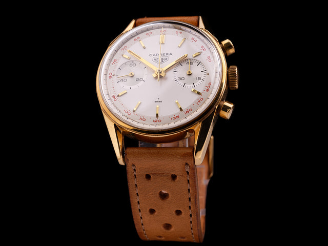 Heuer Carrera Vergoldet 3647 T 1967