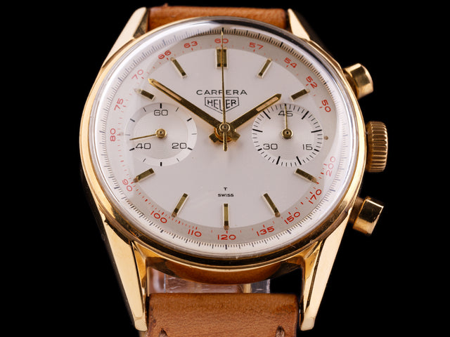 Heuer Carrera Vergoldet 3647 T 1967