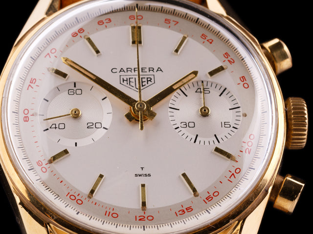 Heuer Carrera Vergoldet 3647 T 1967