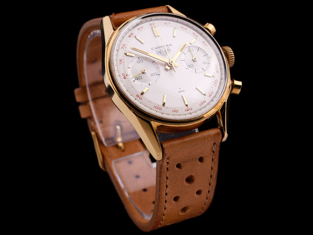 Heuer Carrera Vergoldet 3647 T 1967