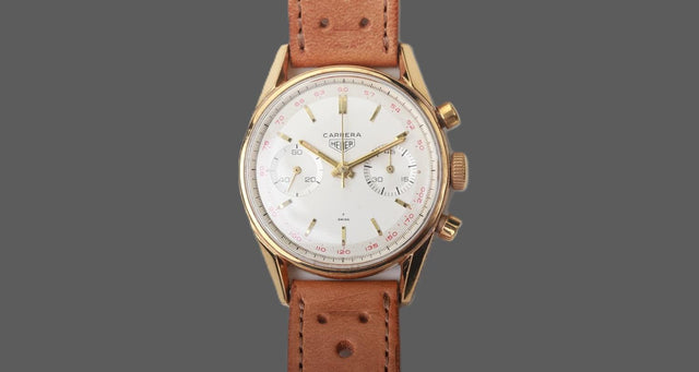 Heuer Carrera Vergoldet 3647 T 1967