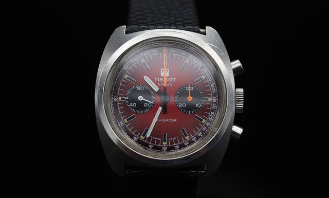 Tissot - Navigator Red 1970s