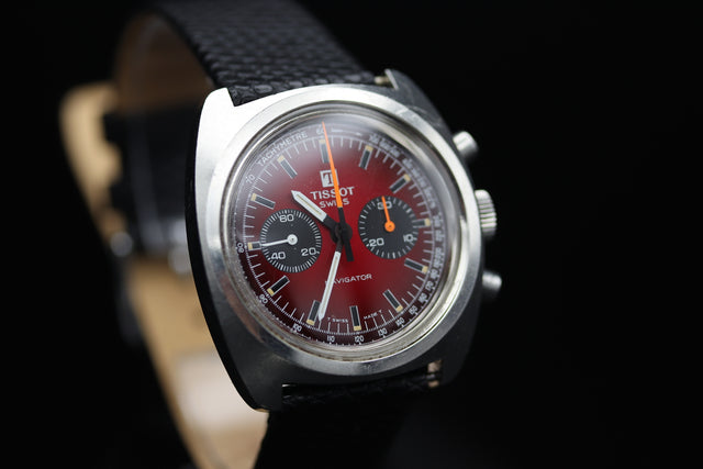 Tissot - Navigator Red 1970s