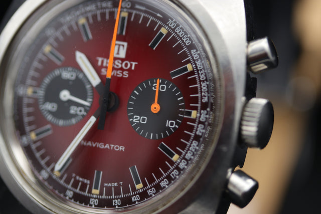 Tissot - Navigator Red 1970s