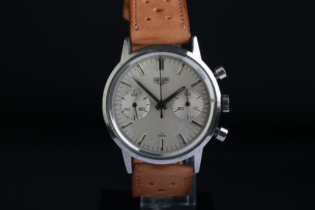 Heuer Pre-Carrera Silver 7721 S 1968