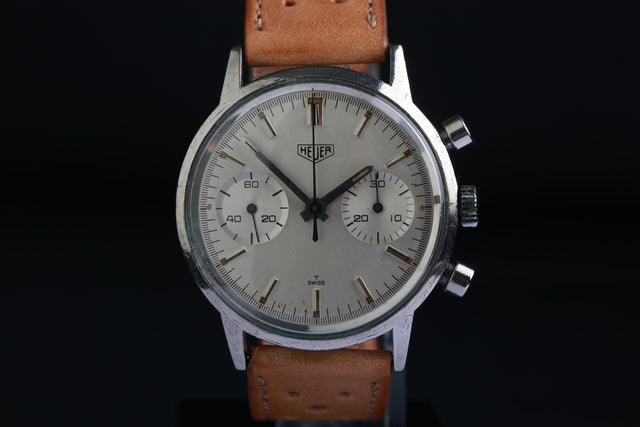Heuer Pre-Carrera Silver 7721 S 1968