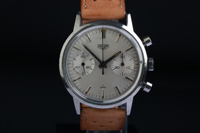 Heuer Pre-Carrera Silver 7721 S 1968