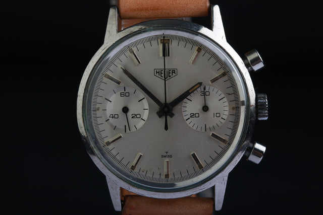 Heuer Pre-Carrera Silver 7721 S 1968