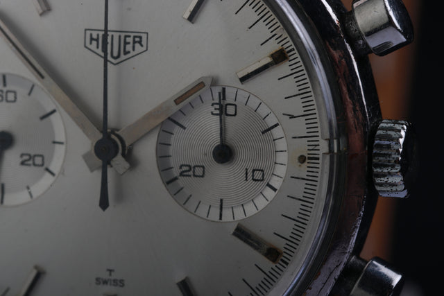 Heuer Pre-Carrera Silver 7721 S 1968