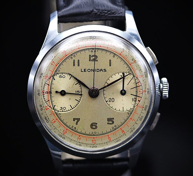 Leonidas - Chronograph Jumbo 1950s