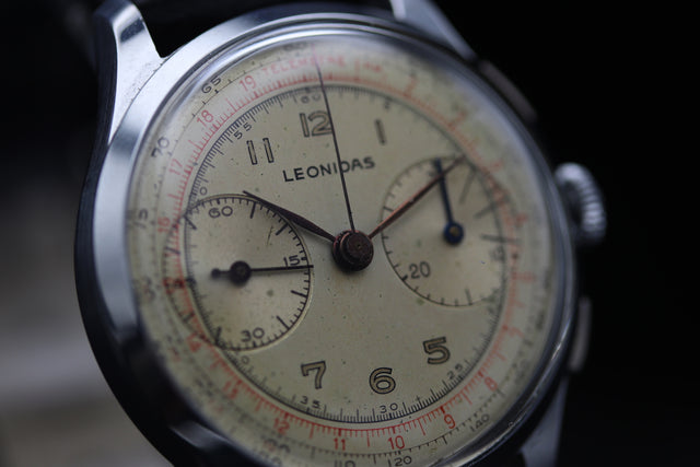 Leonidas - Chronograph Jumbo 1950s