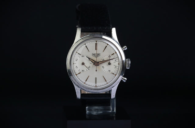 Heuer Pre Carrera Big Eyes 3641 MINT 1962