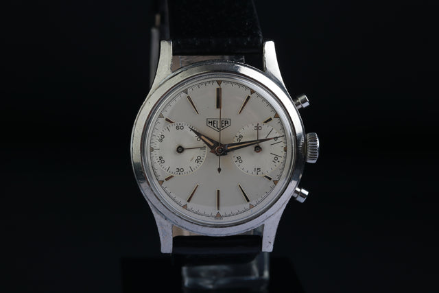 Heuer Pre Carrera Big Eyes 3641 MINT 1962