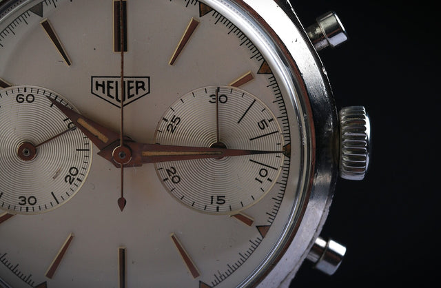 Heuer Pre Carrera Big Eyes 3641 MINT 1962
