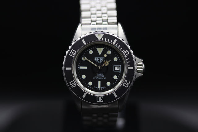 Heuer - Professional Diver Date black 1980s