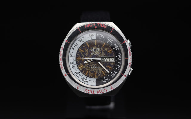 Heuer Solunar Automatik Tropical 1977