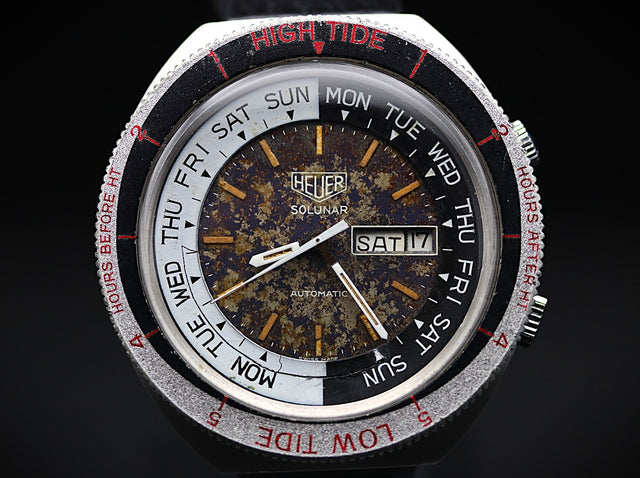 Heuer Solunar Automatik Tropical 1977