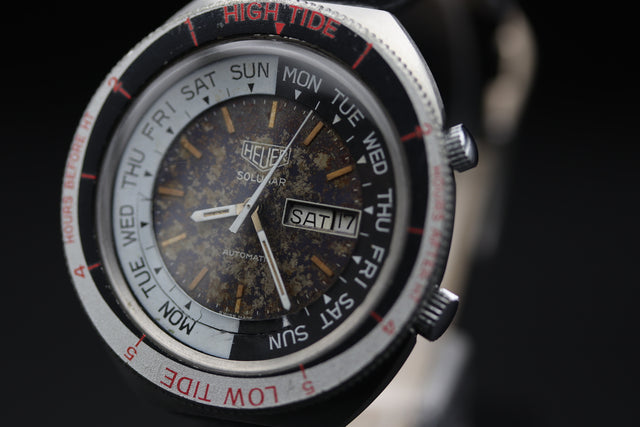 Heuer Solunar Automatik Tropical 1977