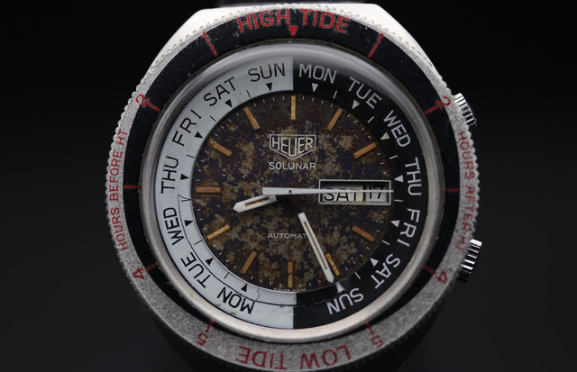 Heuer Solunar Automatik Tropical 1977