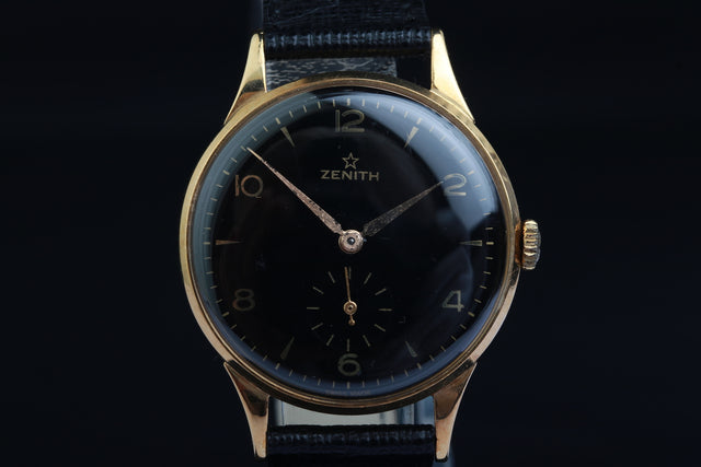 Zenith Dresswatch 18K Rose Gold 1950s