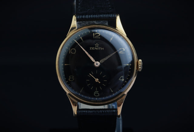 Zenith Dresswatch 18K Rose Gold 1950s