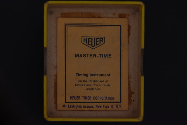 Heuer - Master Timer 1968 NOS