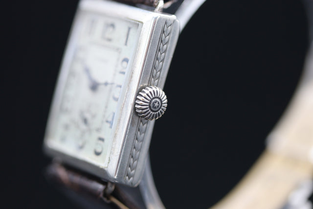 Huber - Tank Art Deco Silver 1940s