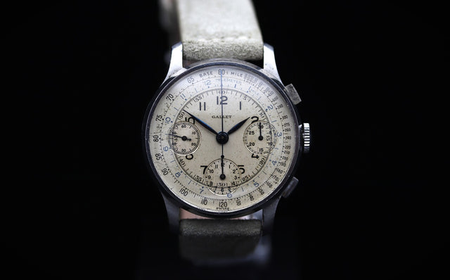 Gallet - Multichron 12 Vintage Chronograph 1940s