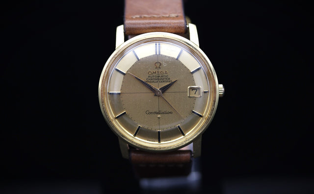 Omega Constellation Chronometer Pie Pan Gold 1967