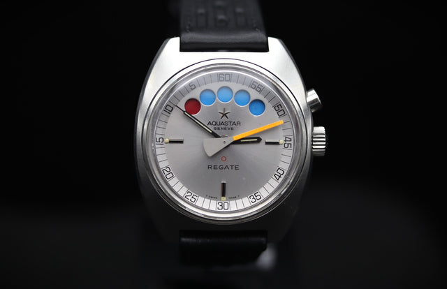 Aquastar Regate Geneve Yachting 1970er