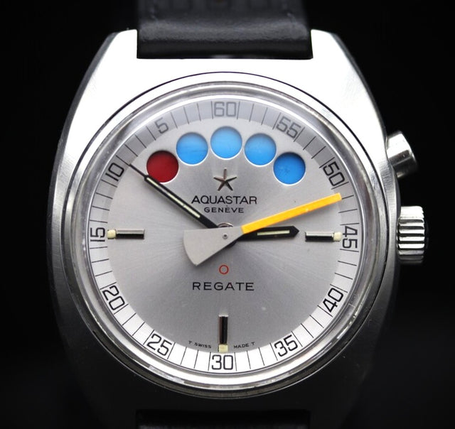 Aquastar Regate Geneve Yachting 1970er
