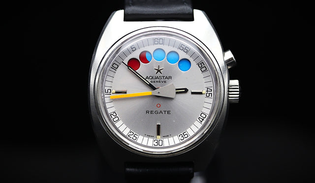 Aquastar Regate Geneve Yachting 1970er