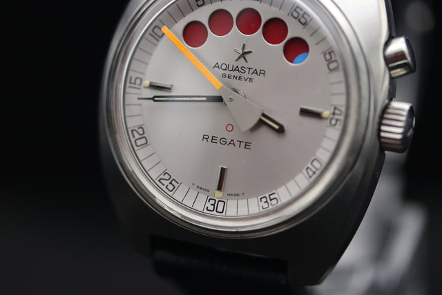 Aquastar Regate Geneve Yachting 1970er
