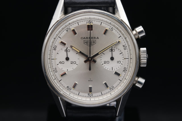 Heuer Carrera Silver 3647 S MINT 1965