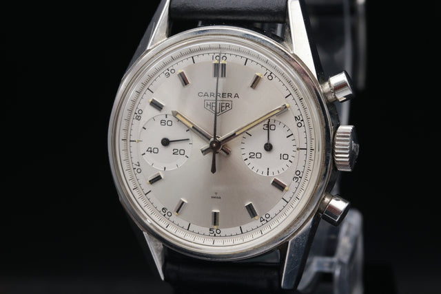 Heuer Carrera Silver 3647 S MINT 1965