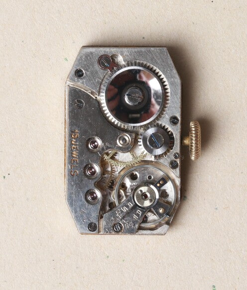 Springende Stunde Golduhr Original 18k 1930s