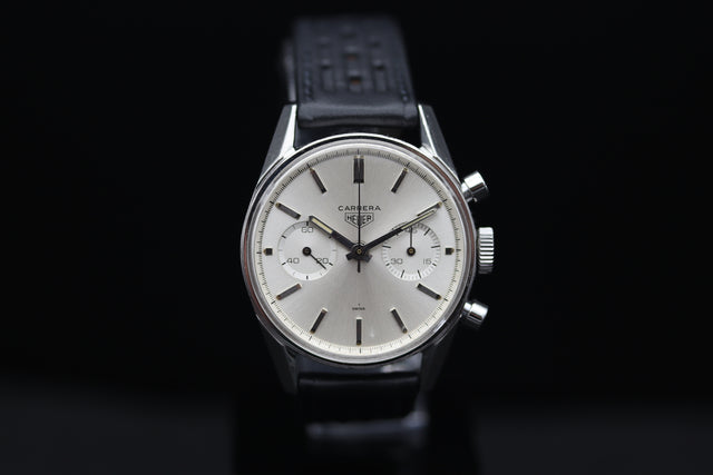 Heuer Carrera Silber 3647 S MINT 1965