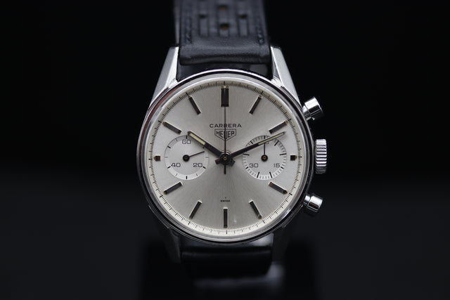 Heuer Carrera Silber 3647 S MINT 1965