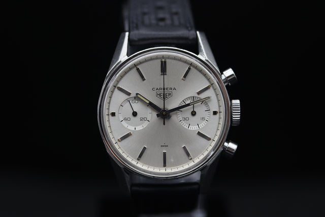 Heuer Carrera Silber 3647 S MINT 1965