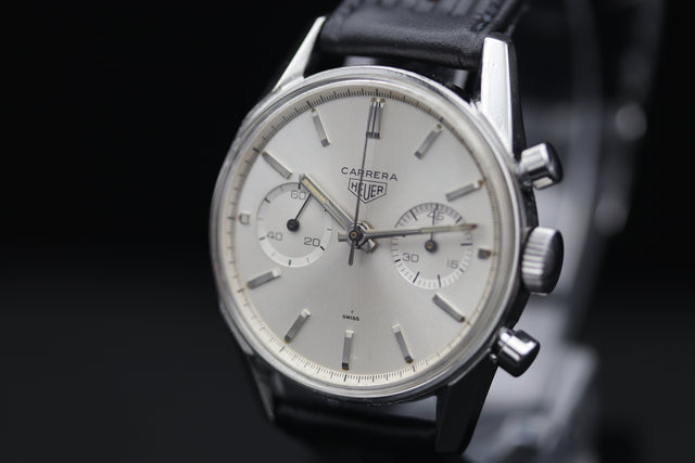 Heuer Carrera Silber 3647 S MINT 1965