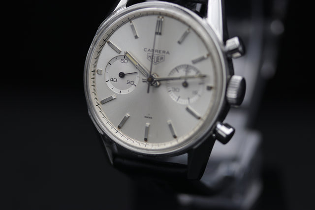 Heuer Carrera Silber 3647 S MINT 1965