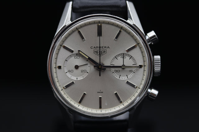 Heuer Carrera Silber 3647 S MINT 1965