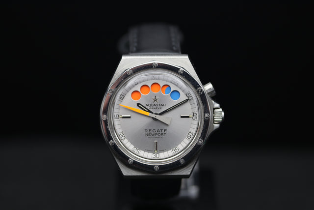 Aquastar Regate Geneve Newport Sailing 1970er