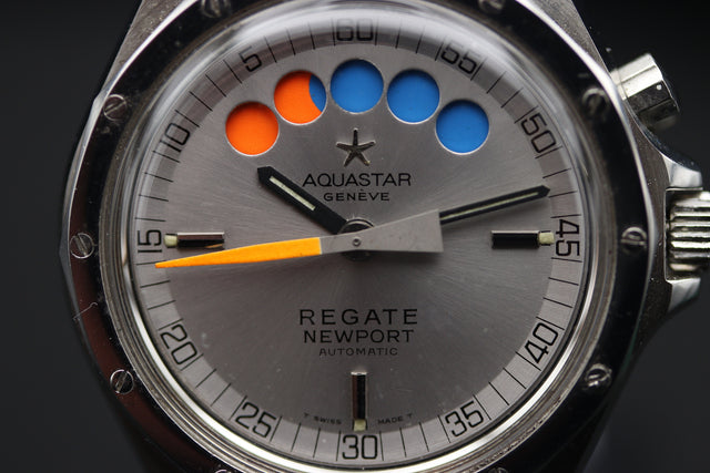 Aquastar Regate Geneve Newport Sailing 1970er
