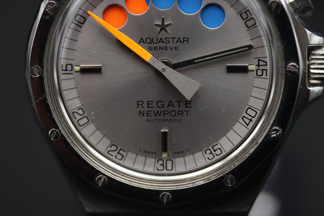 Aquastar Regate Geneve Newport Sailing 1970er