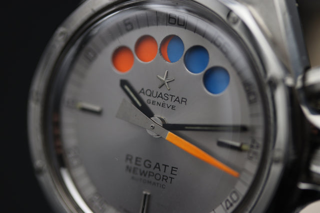 Aquastar Regate Geneve Newport Sailing 1970er