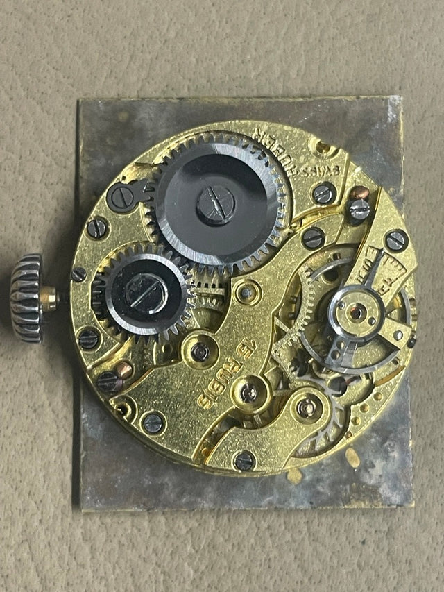 Huber - Tank Art Deco Silver 1940s