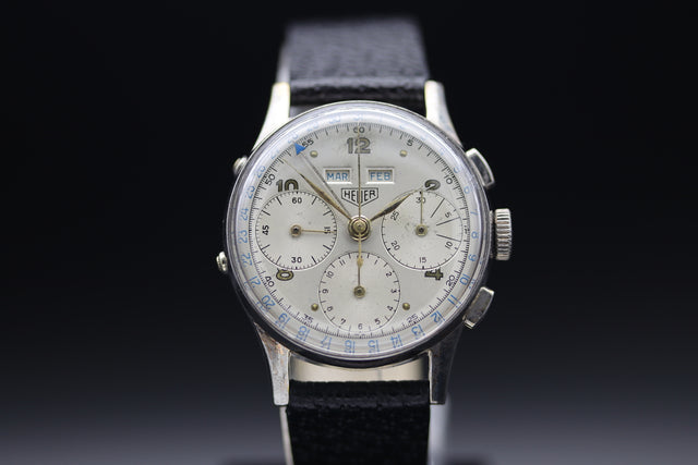 Heuer - Dato Compay Vollkalender 1950s